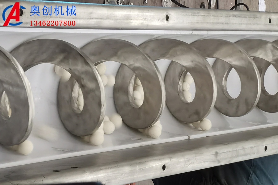 双轴与无轴螺旋输送机的特点