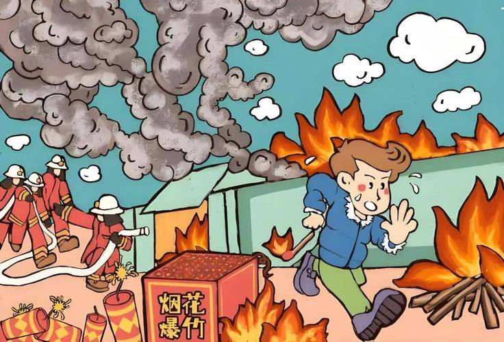 燃放爆竹致外墙着火,燃放爆竹引起的火灾