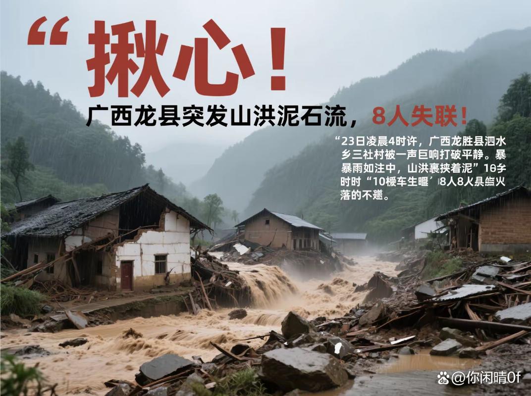 泥石流失联8人遇难,泥石流失踪的还能找到吗
